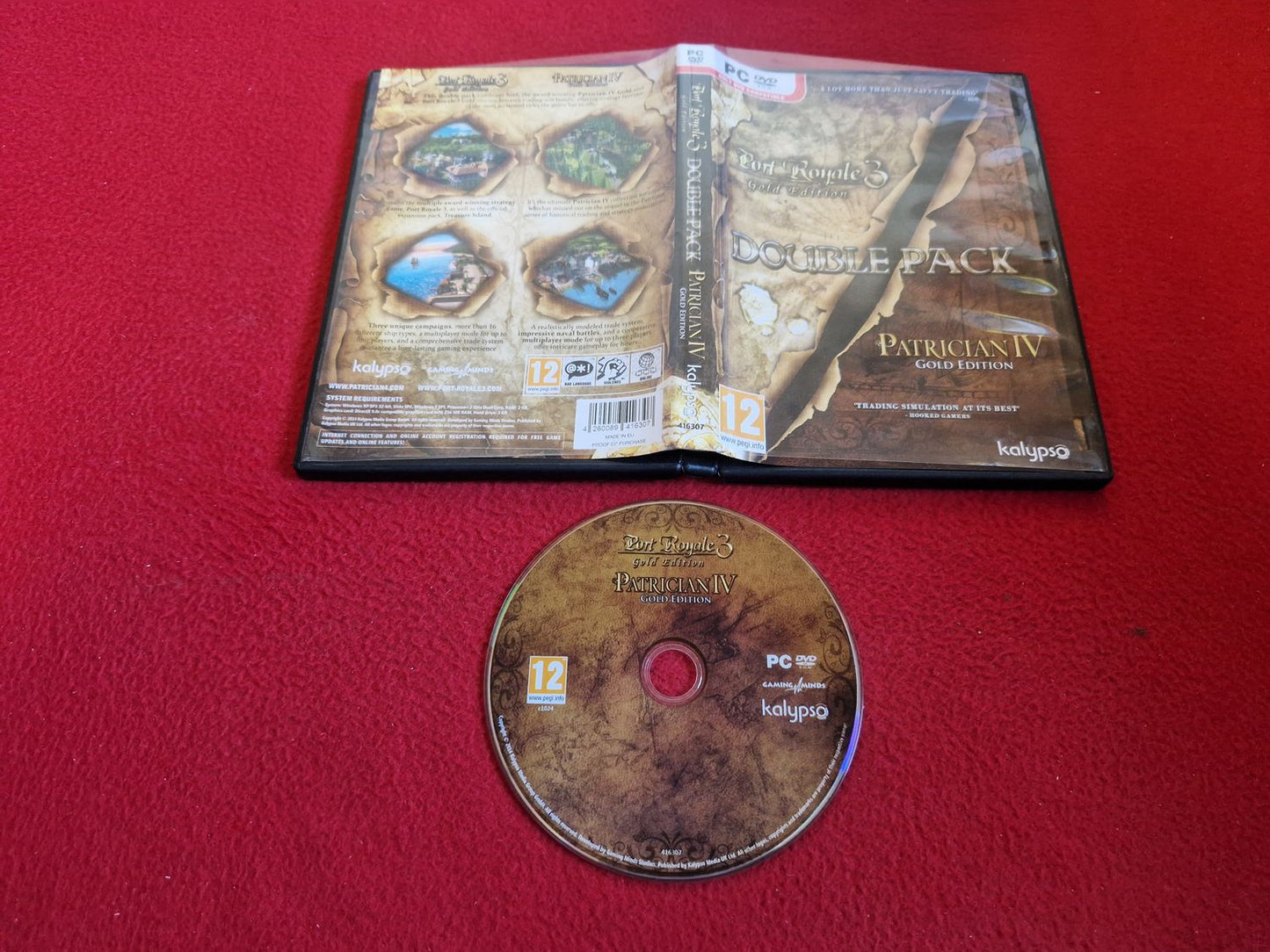 PORT ROYALE 3 GOLD ED. / PATRICIAN IV GOLD ED. till PC