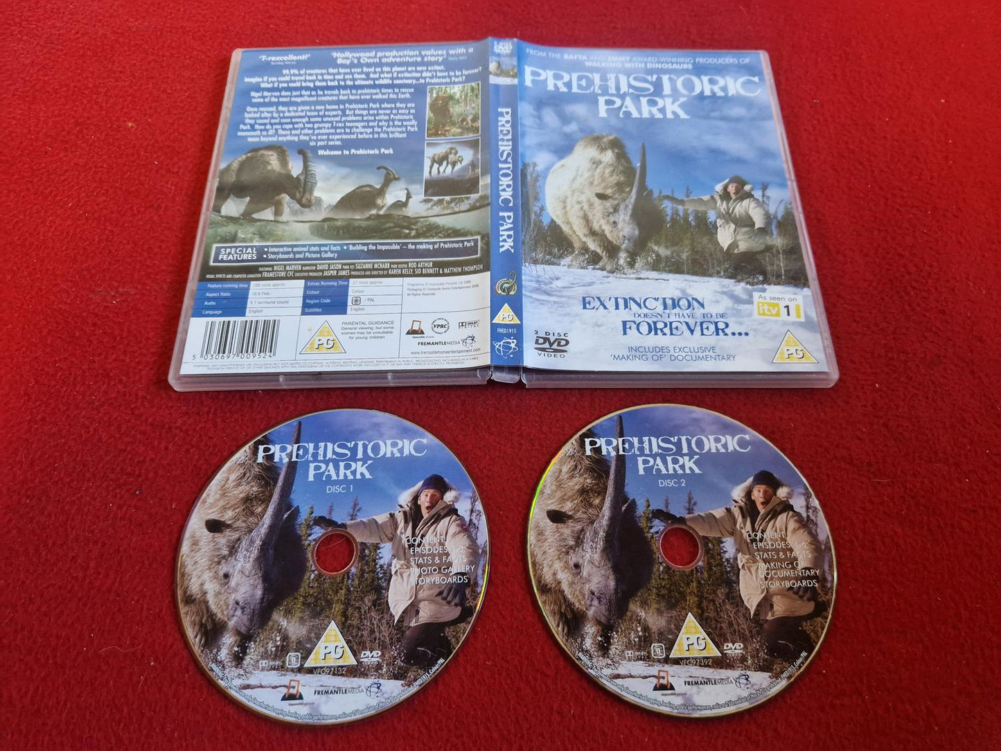PREHISTORIC PARK DVD