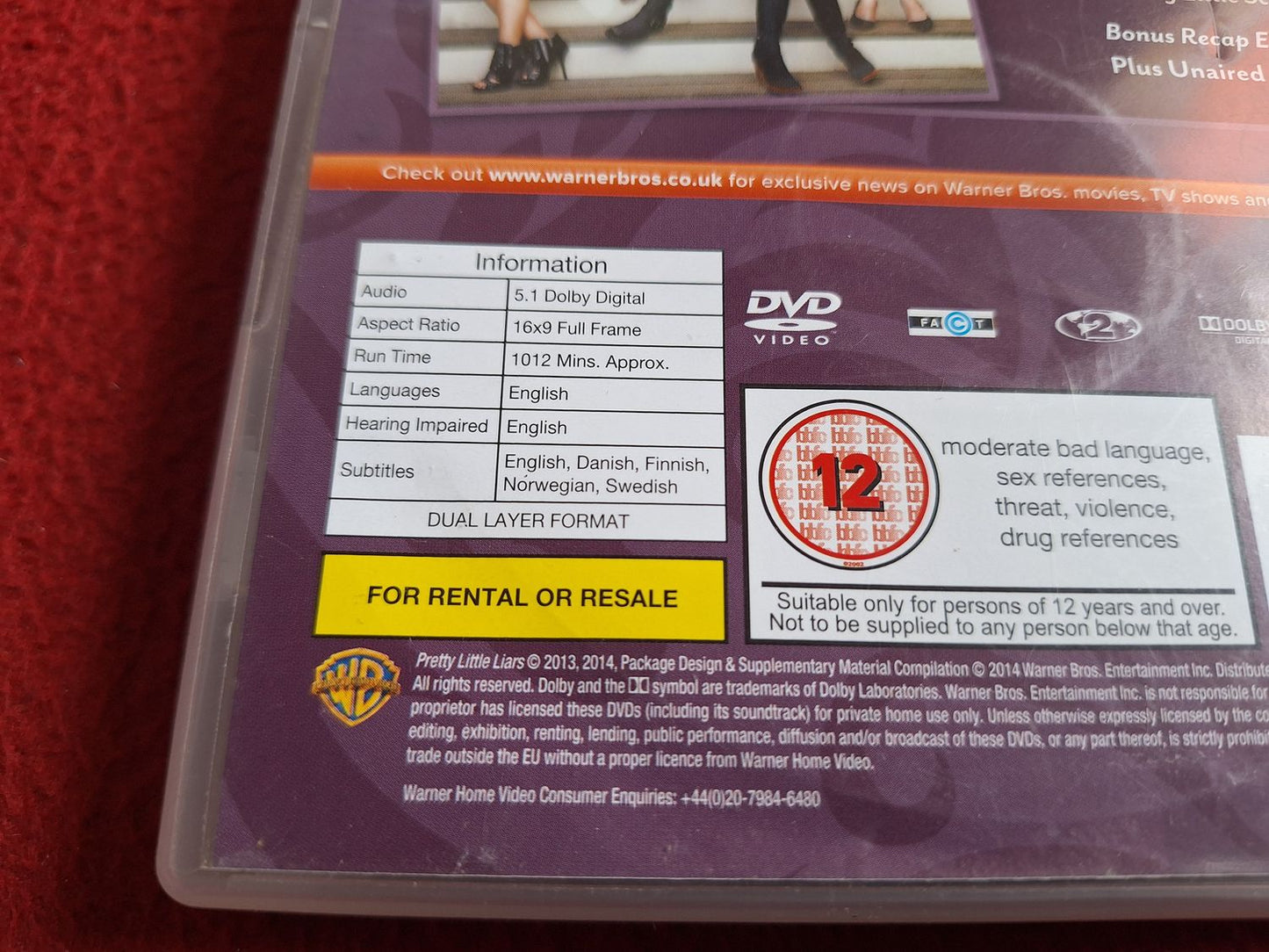 PRETTY LITTLE LIARS SEASON 4 BOX DVD