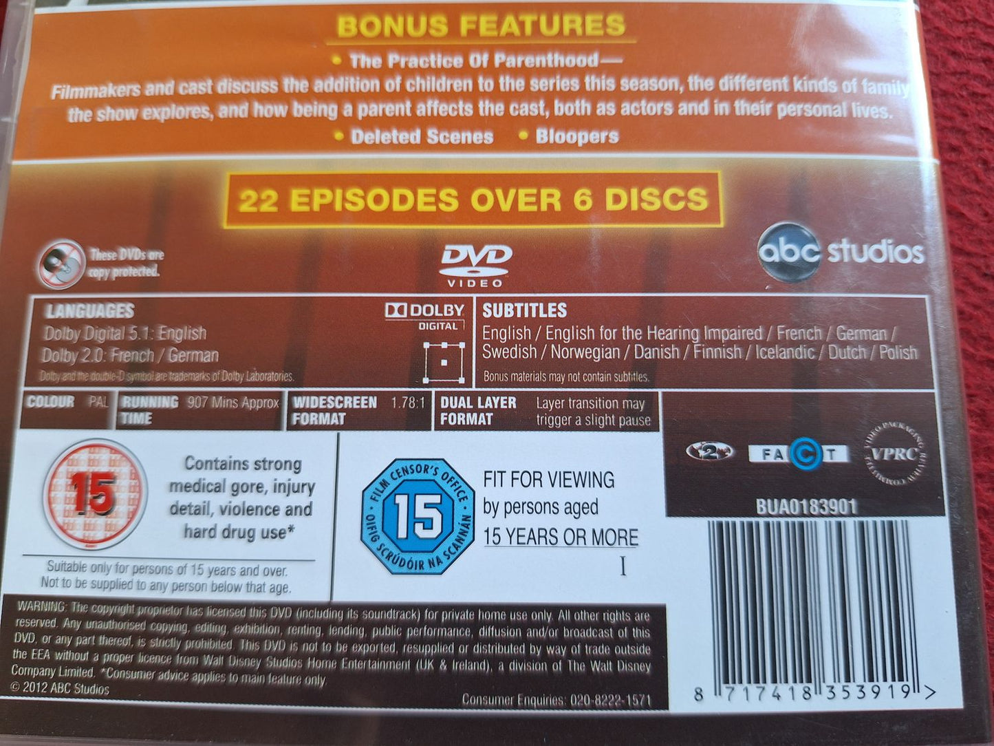 PRIVATE PRACTICE SEASON 5 BOX DVD
