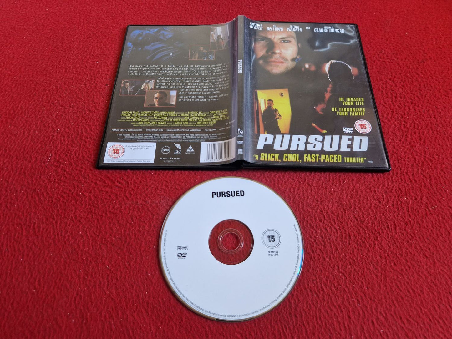 PURSUED DVD