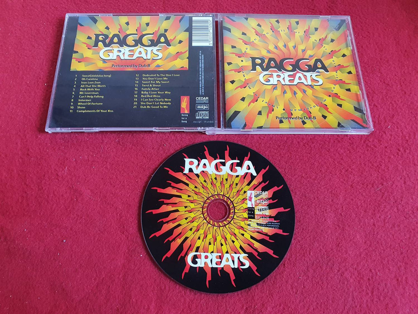 RAGGA GREATS till CD