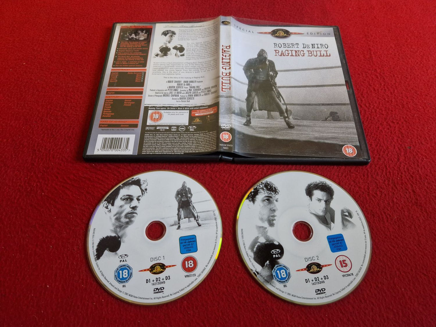 RAGING BULL DVD