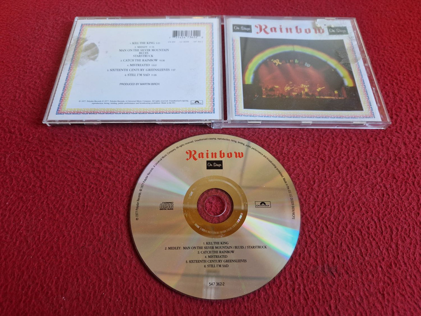 RAINBOW ON STAGE CD