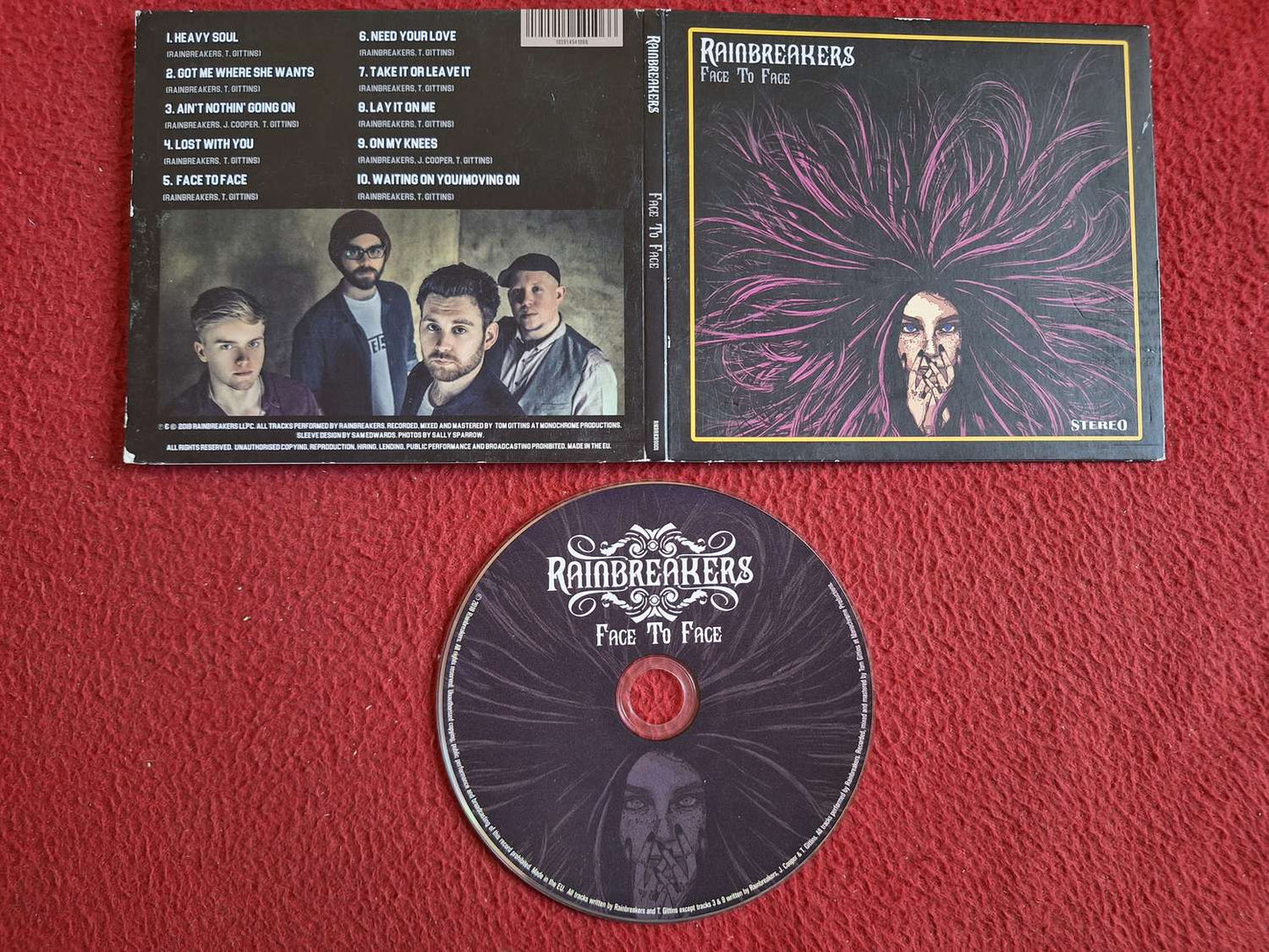RAINBREAKERS FACE TO FACE CD