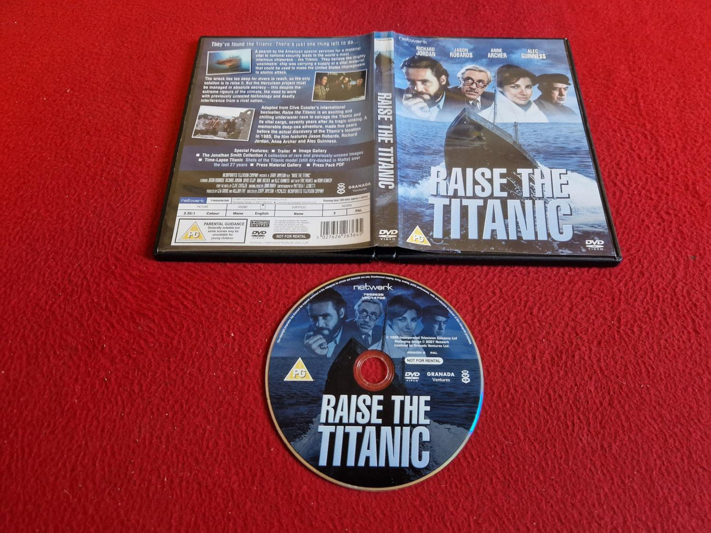 RAISE THE TITANIC DVD