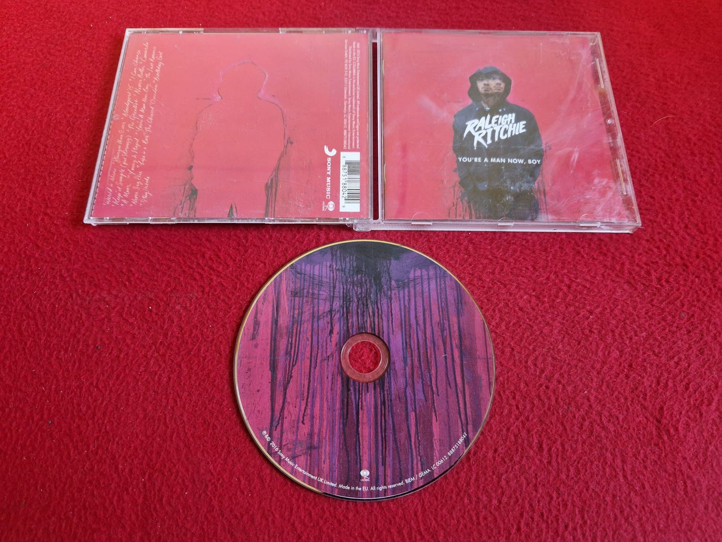 RALEIGH RITCHIE YOU'RE A MAN NOW BOY CD