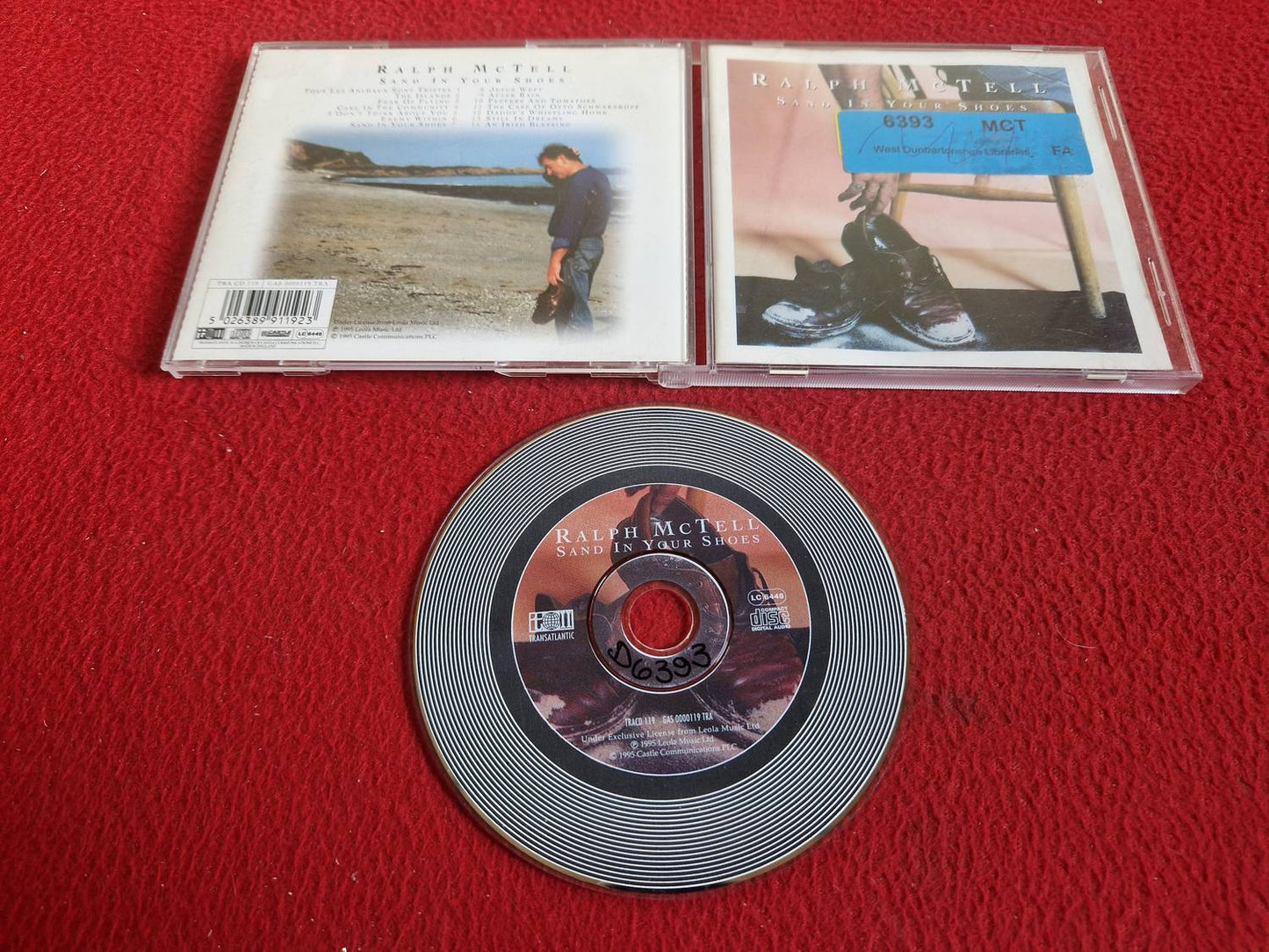 RALPH MCTELL SAND IN YOUR SHOES CD