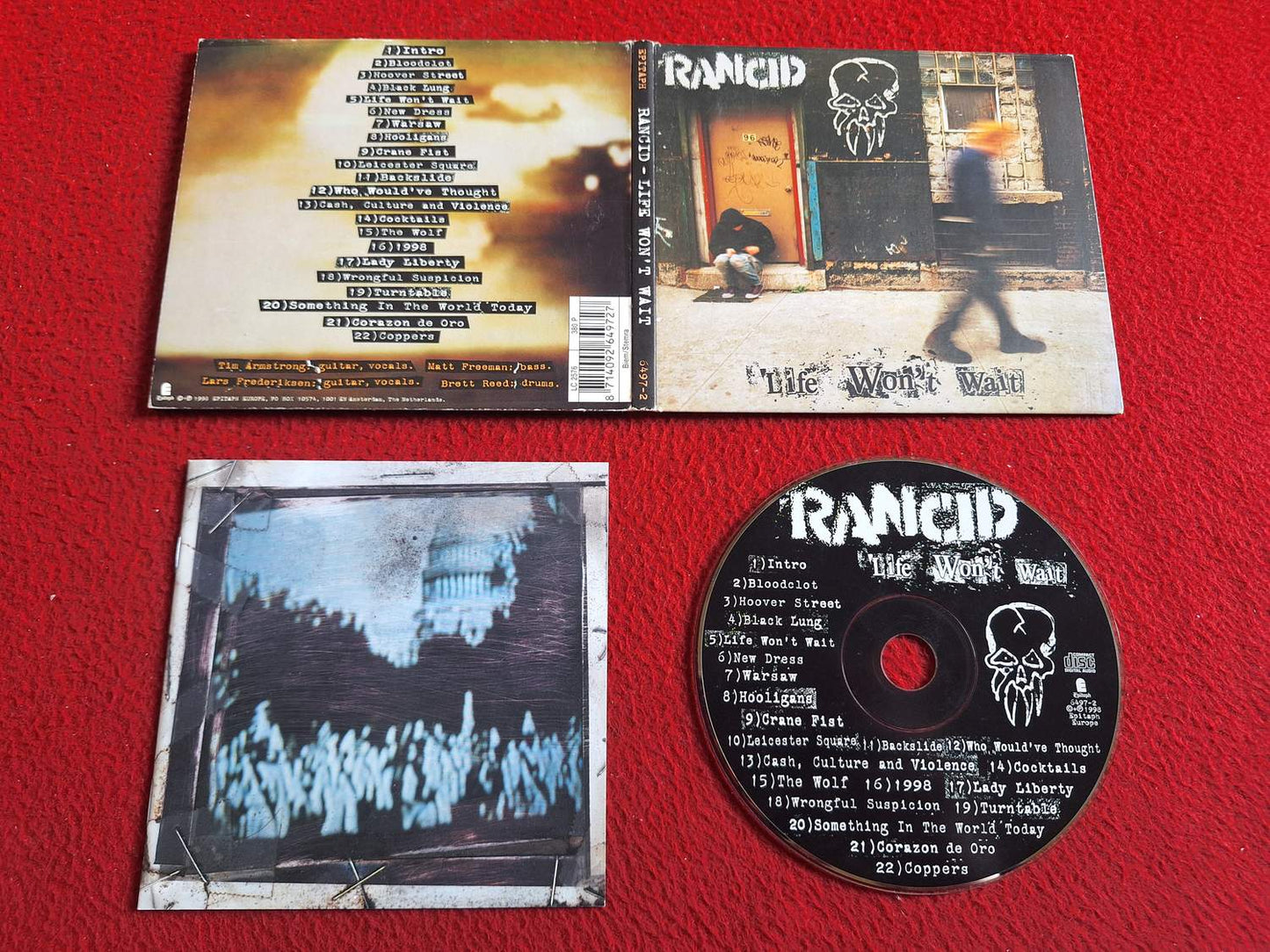 RANCID LIFE WON'T WAIT CD