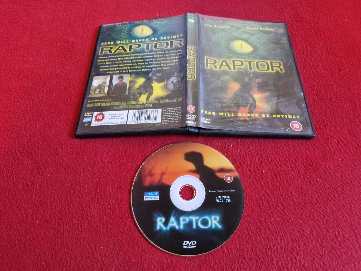 RAPTOR DVD