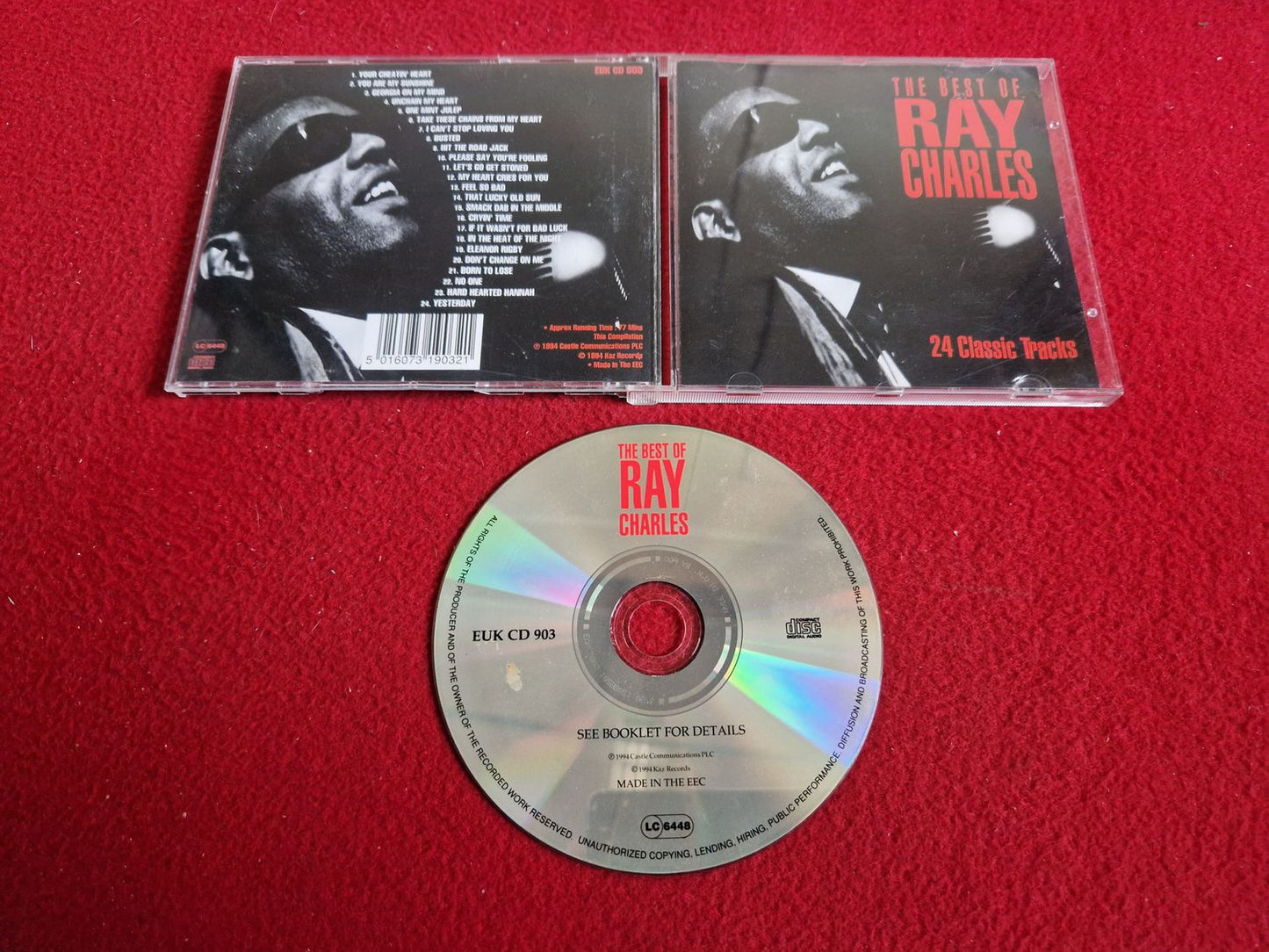 RAY CHARLES THE BEST OF CD