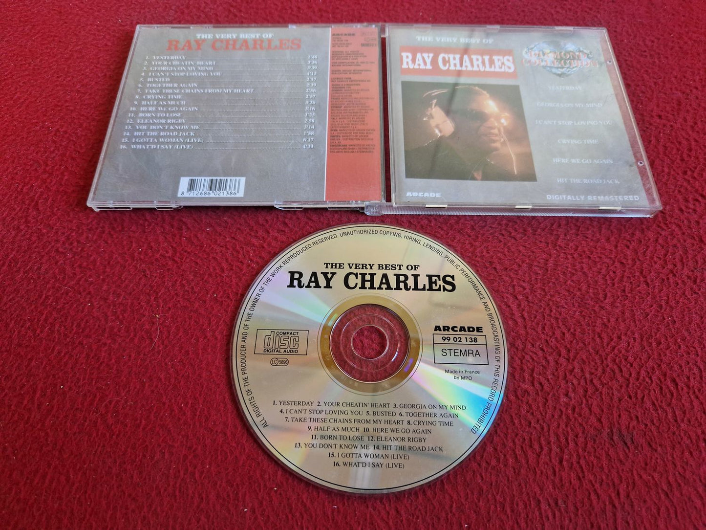 RAY CHARLES THE VERY BEST OF CD