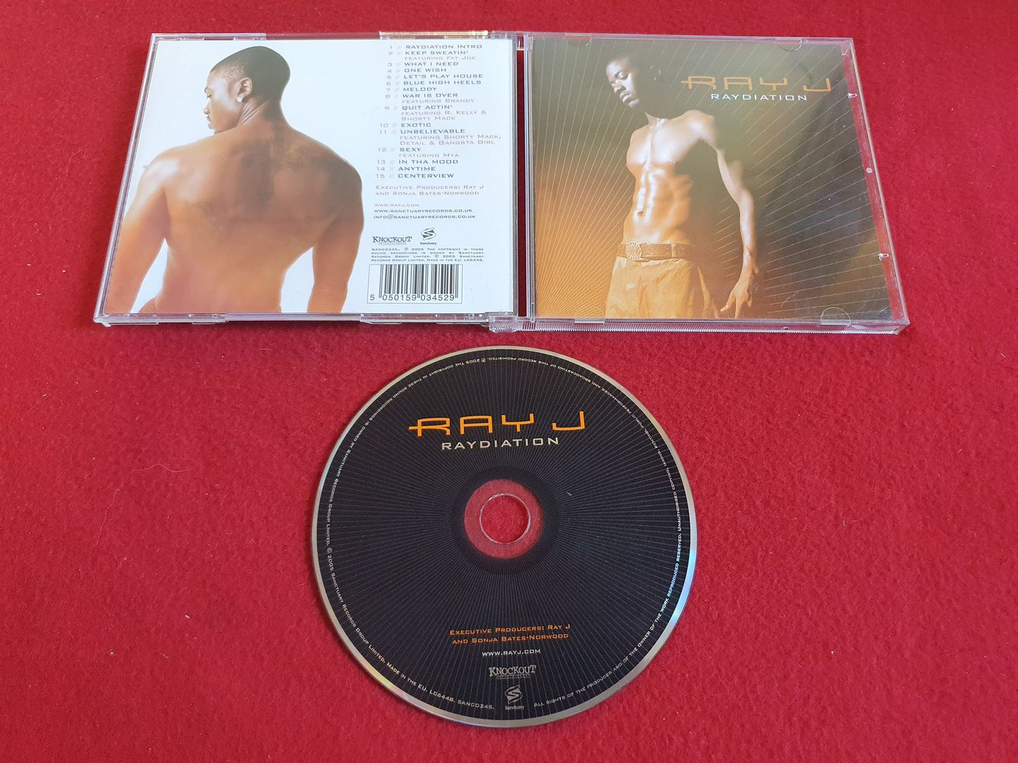 RAY J RAYDIATION till CD