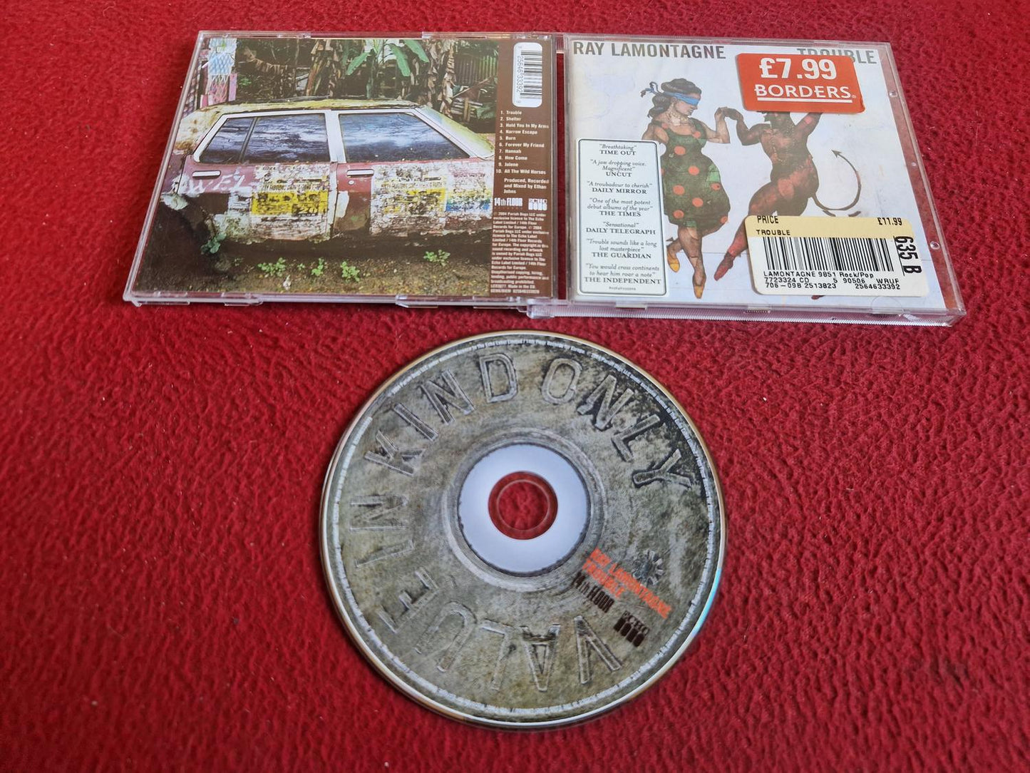 RAY LAMONTAGNE TROUBLE CD