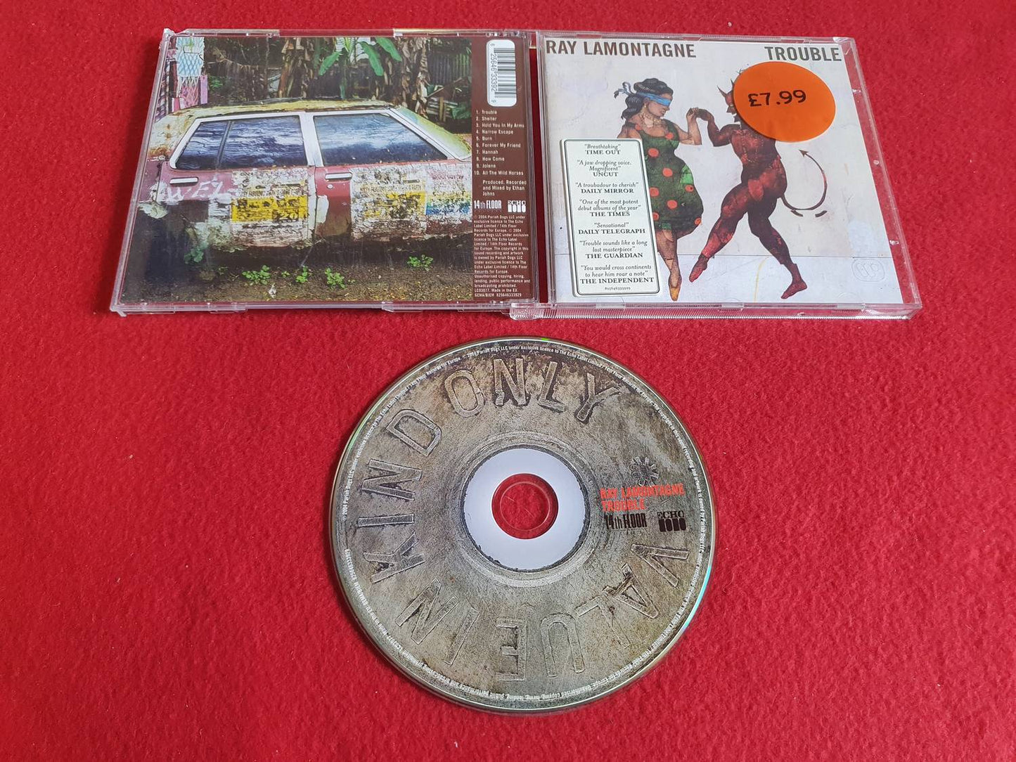 RAY LAMONTAGNE TROUBLE till CD