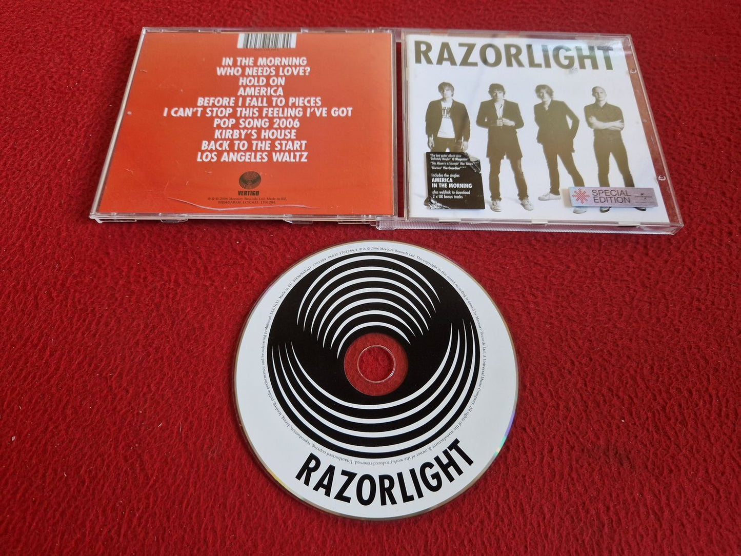 RAZORLIGHT - RAZORLIGHT CD