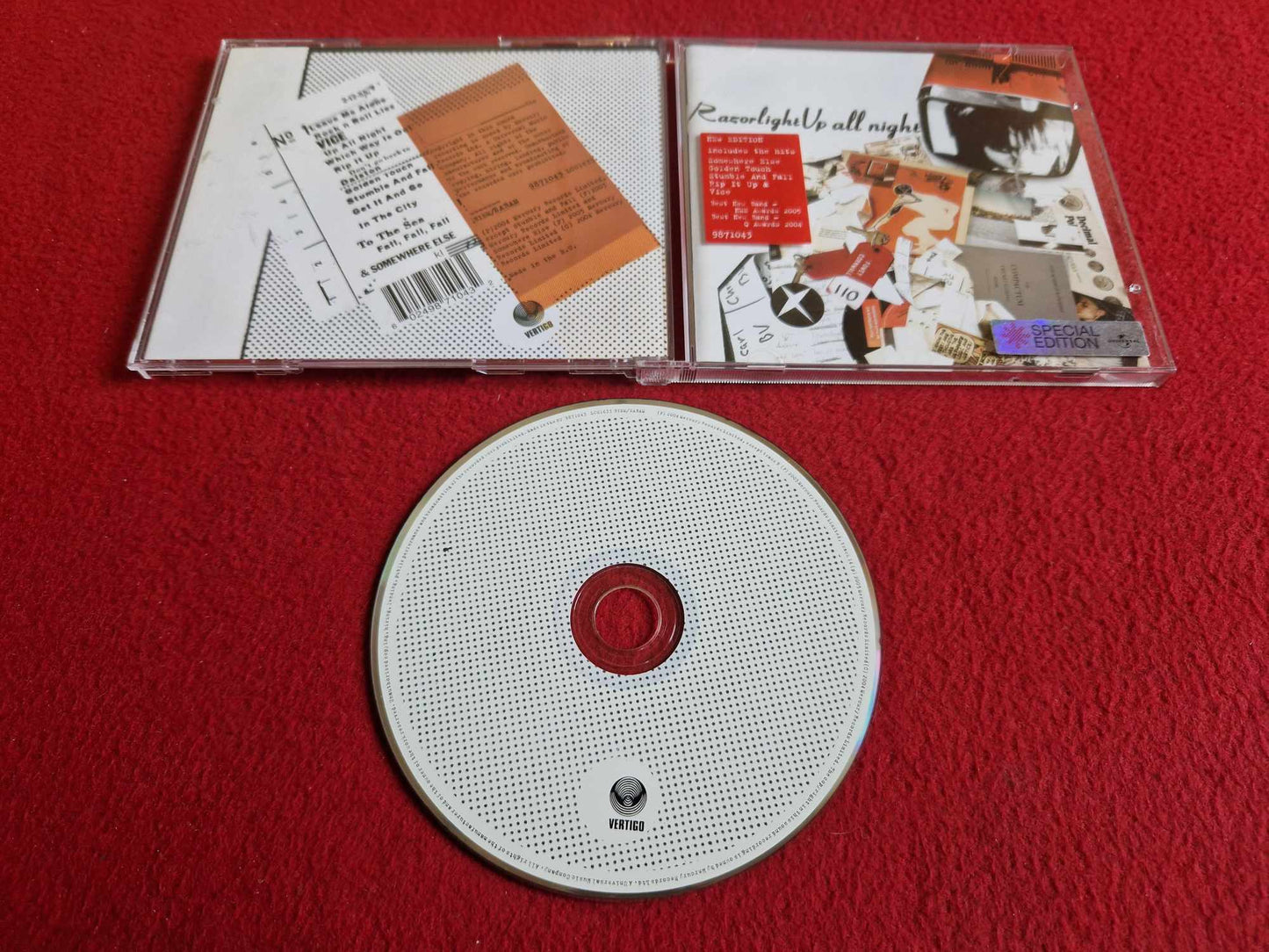 RAZORLIGHT UP ALL NIGHT CD