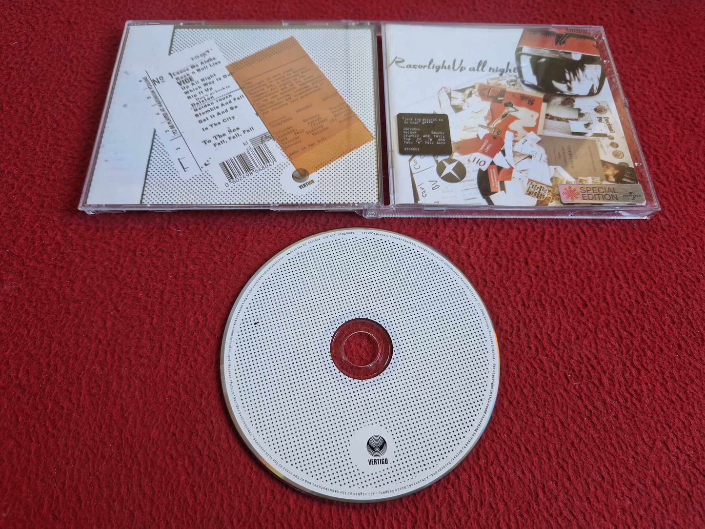 RAZORLIGHT UP ALL NIGHT CD