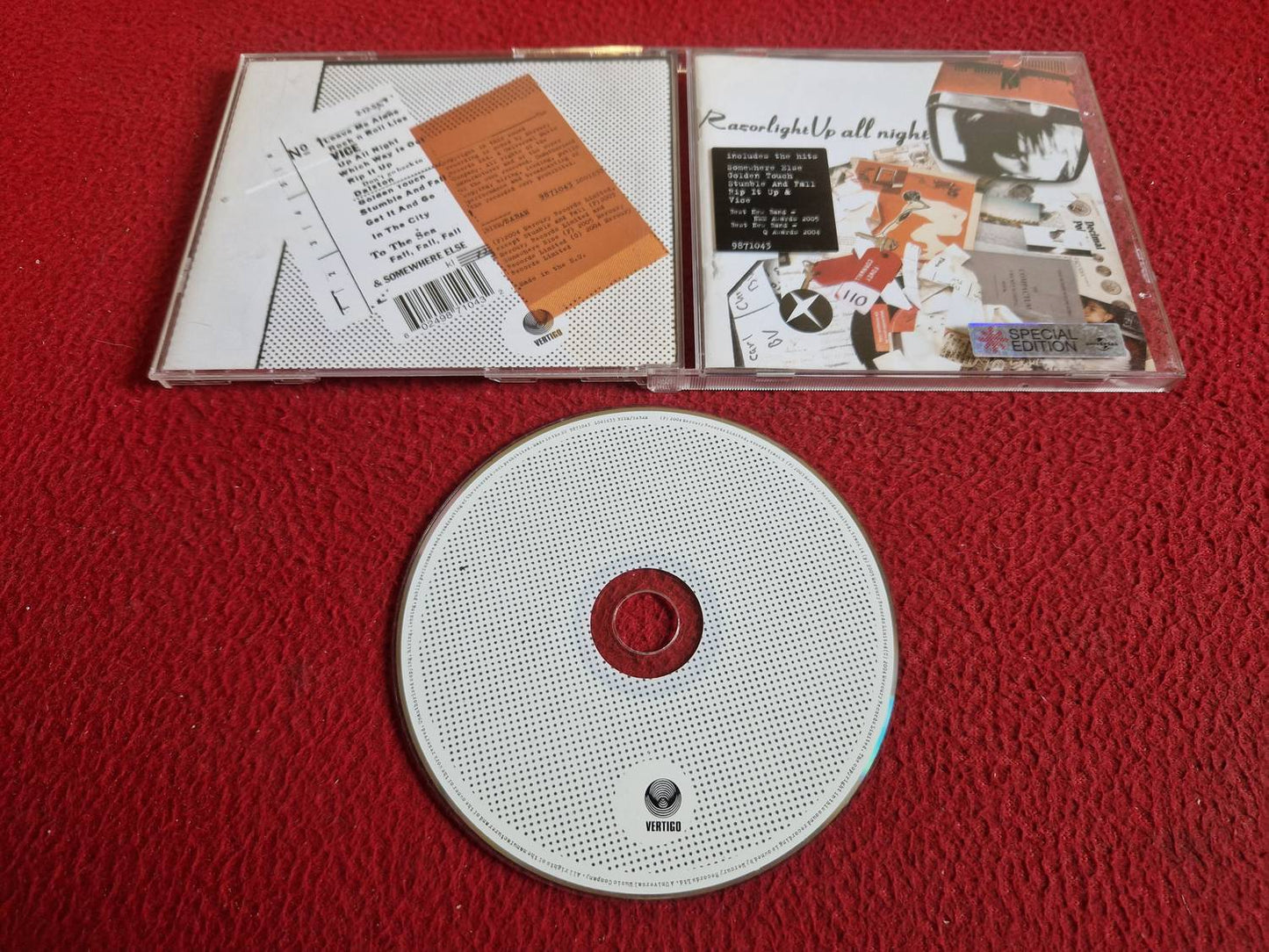 RAZORLIGHT UP ALL NIGHT CD