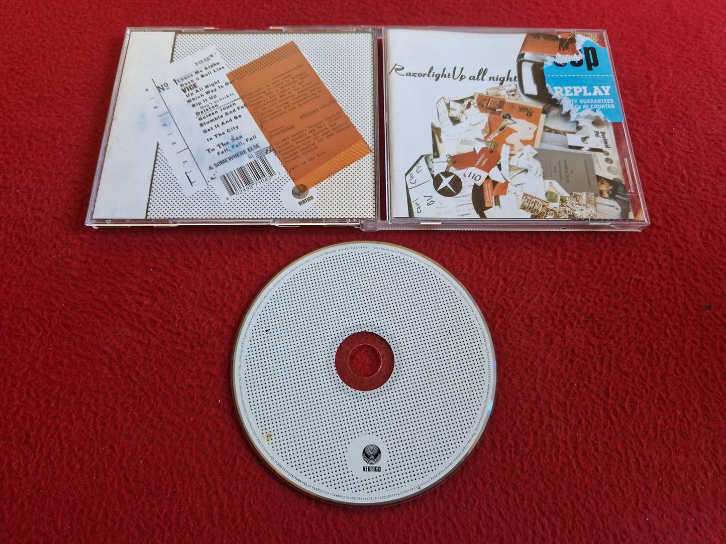 RAZORLIGHT UP ALL NIGHT CD