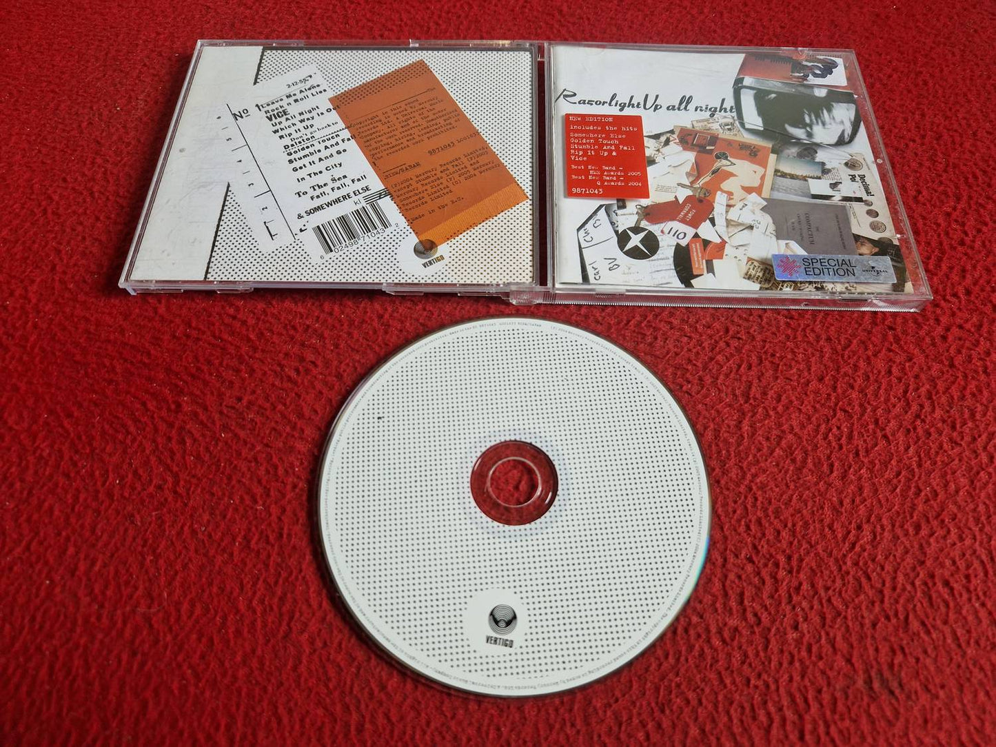 RAZORLIGHT UP ALL NIGHT CD