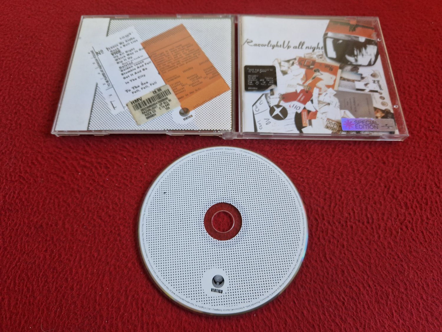 RAZORLIGHT UP ALL NIGHT CD