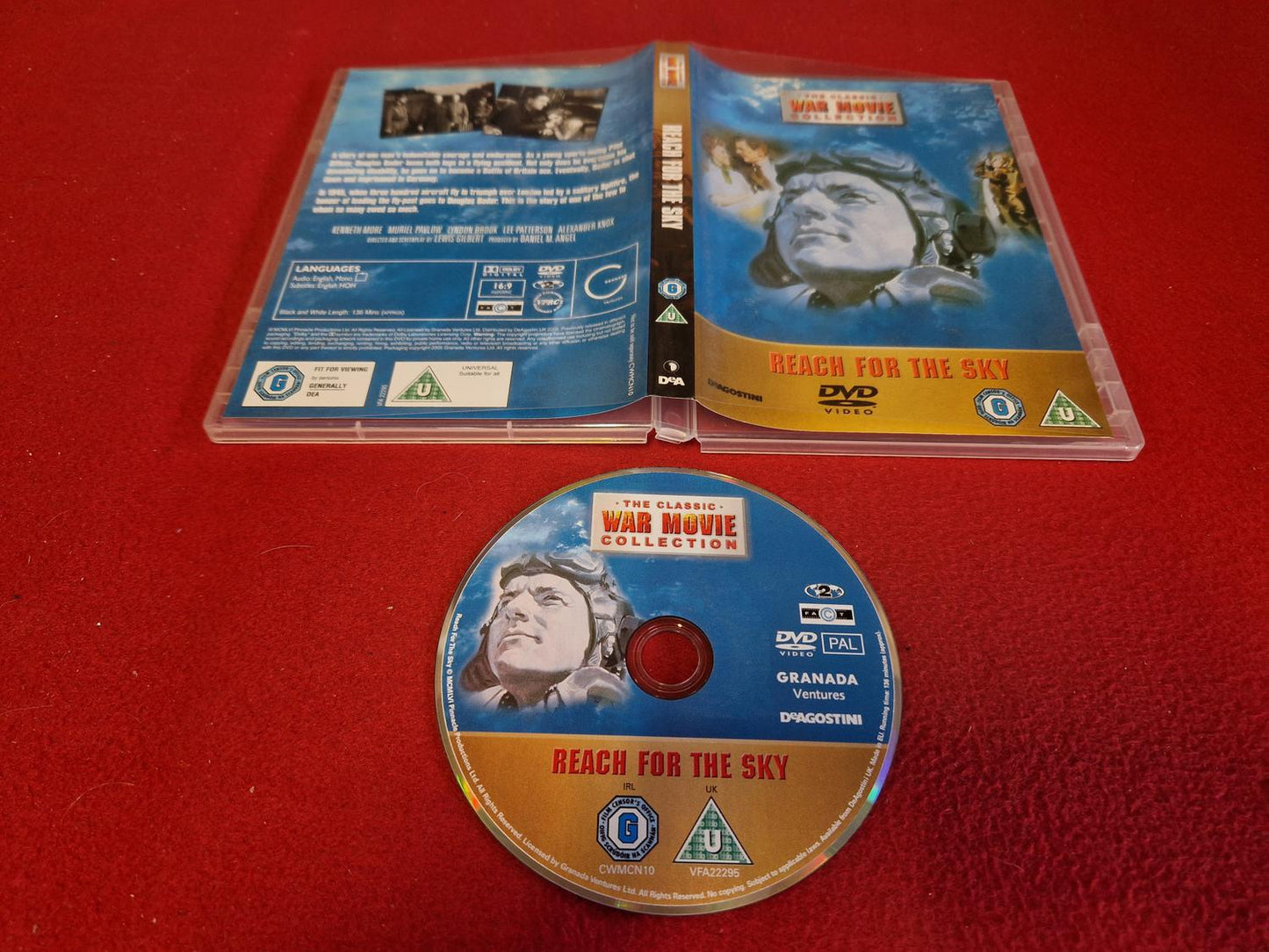 REACH FOR THE SKY till DVD