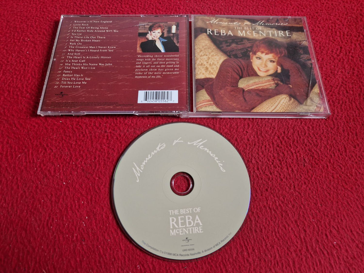 REBA MCENTIRE MOMENTS & MEMORIES THE BEST OF CD