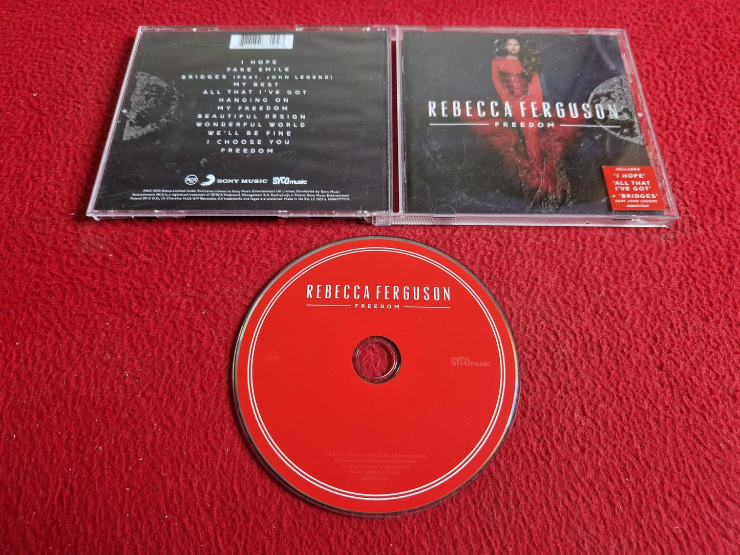 REBECCA FERGUSON FREEDOM CD
