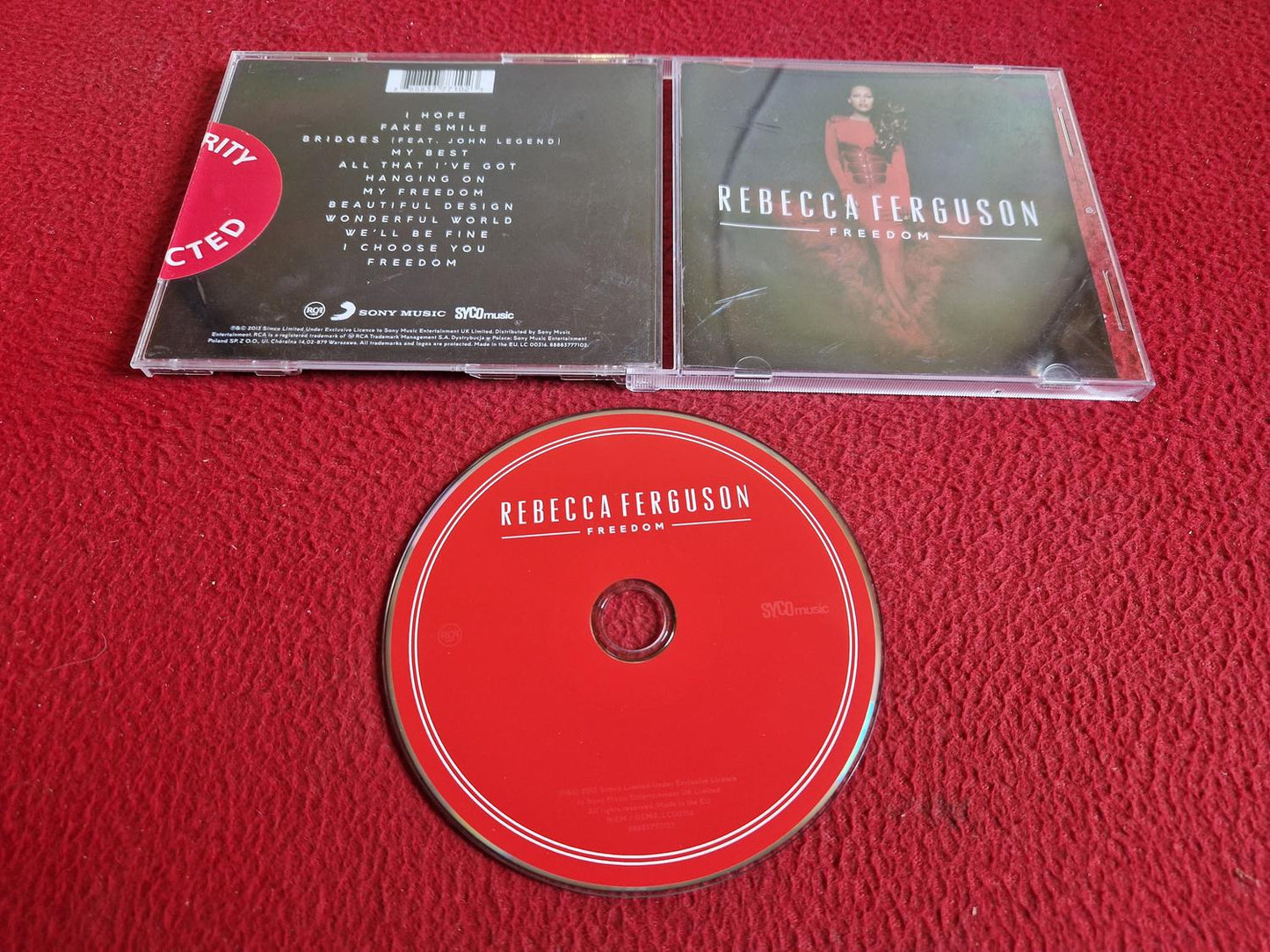 REBECCA FERGUSON FREEDOM CD