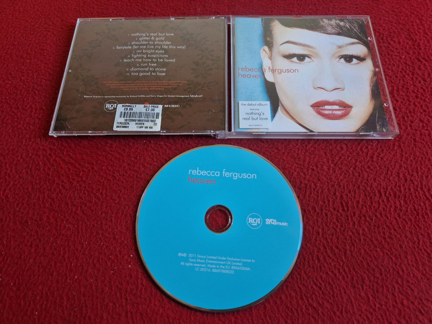 REBECCA FERGUSON HEAVEN CD