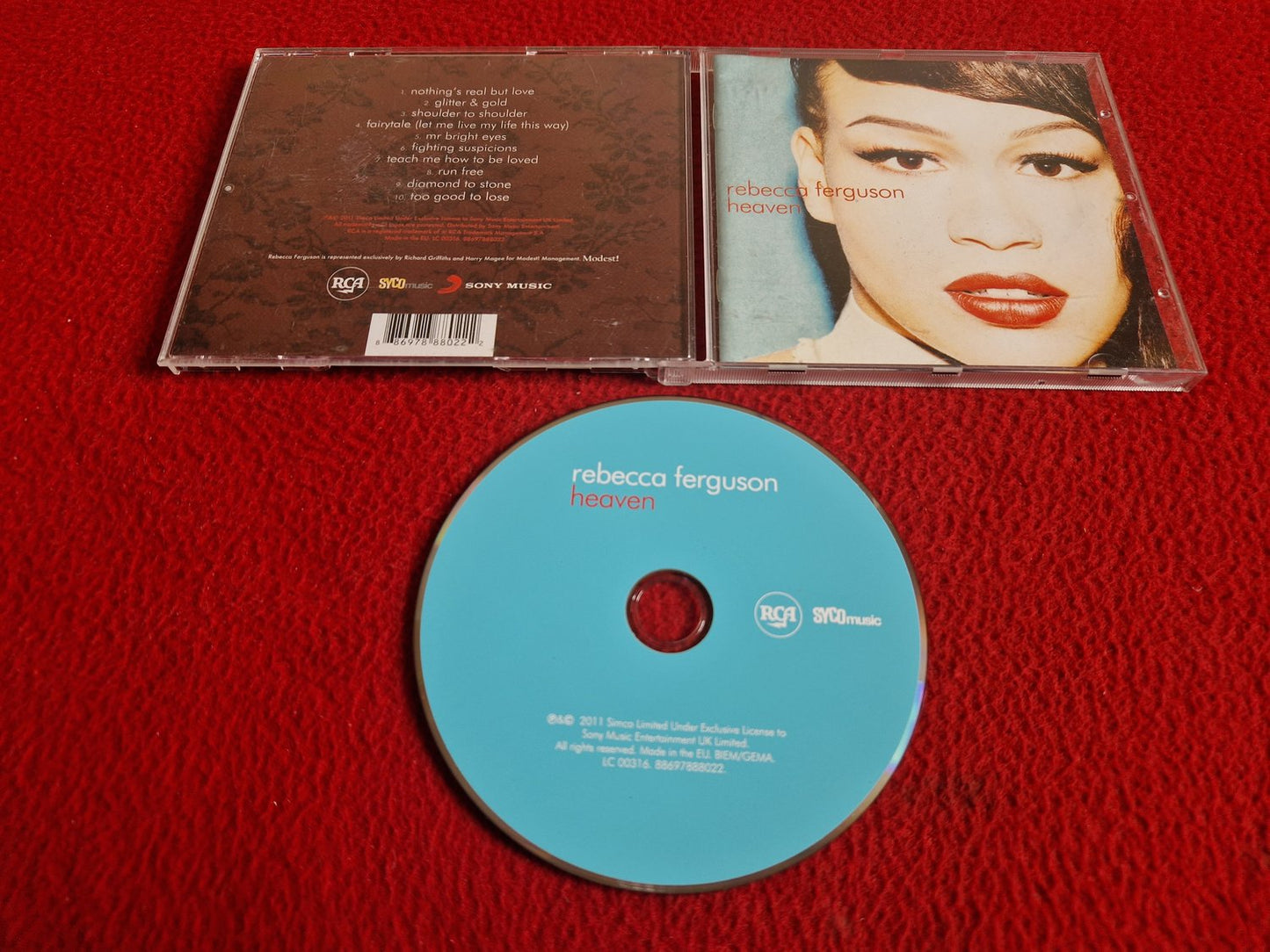 REBECCA FERGUSON HEAVEN CD
