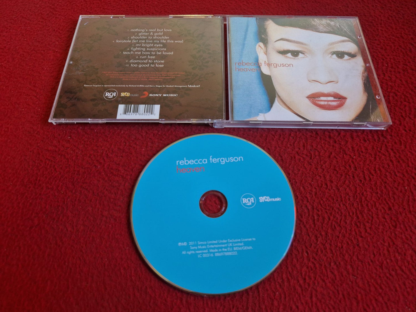 REBECCA FERGUSON HEAVEN CD