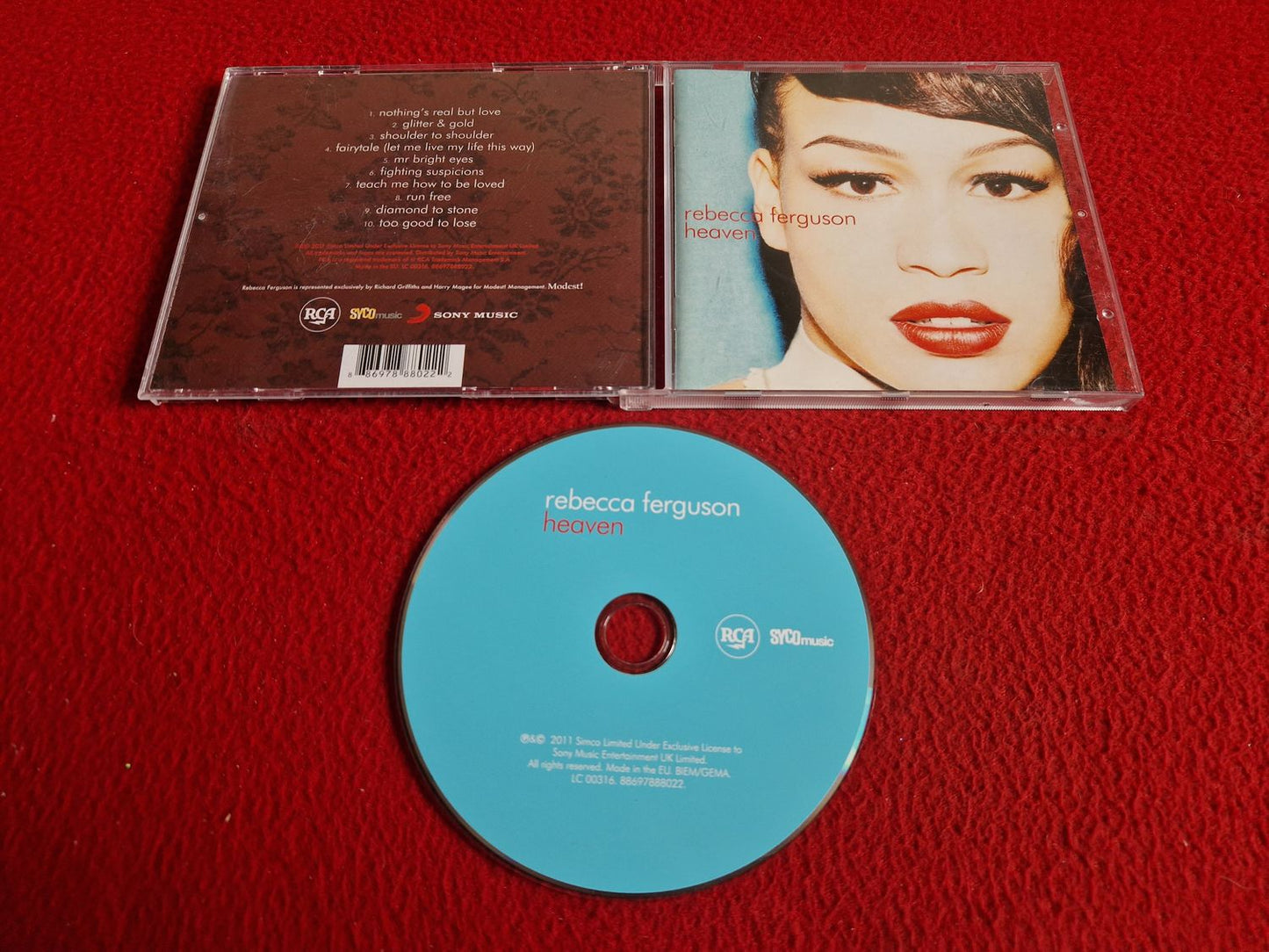 REBECCA FERGUSON HEAVEN CD