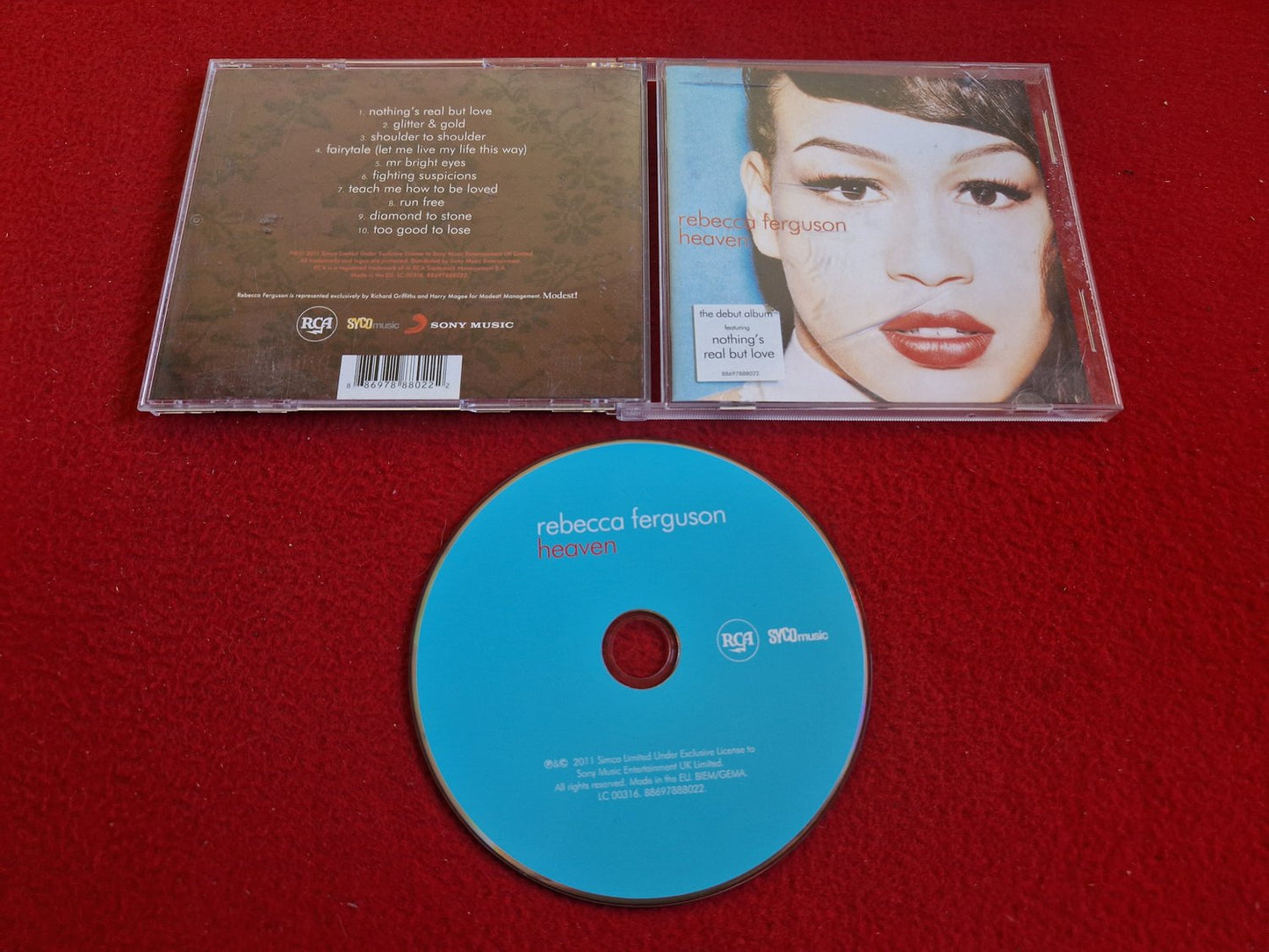 REBECKA FERGUSON HEAVEN till CD
