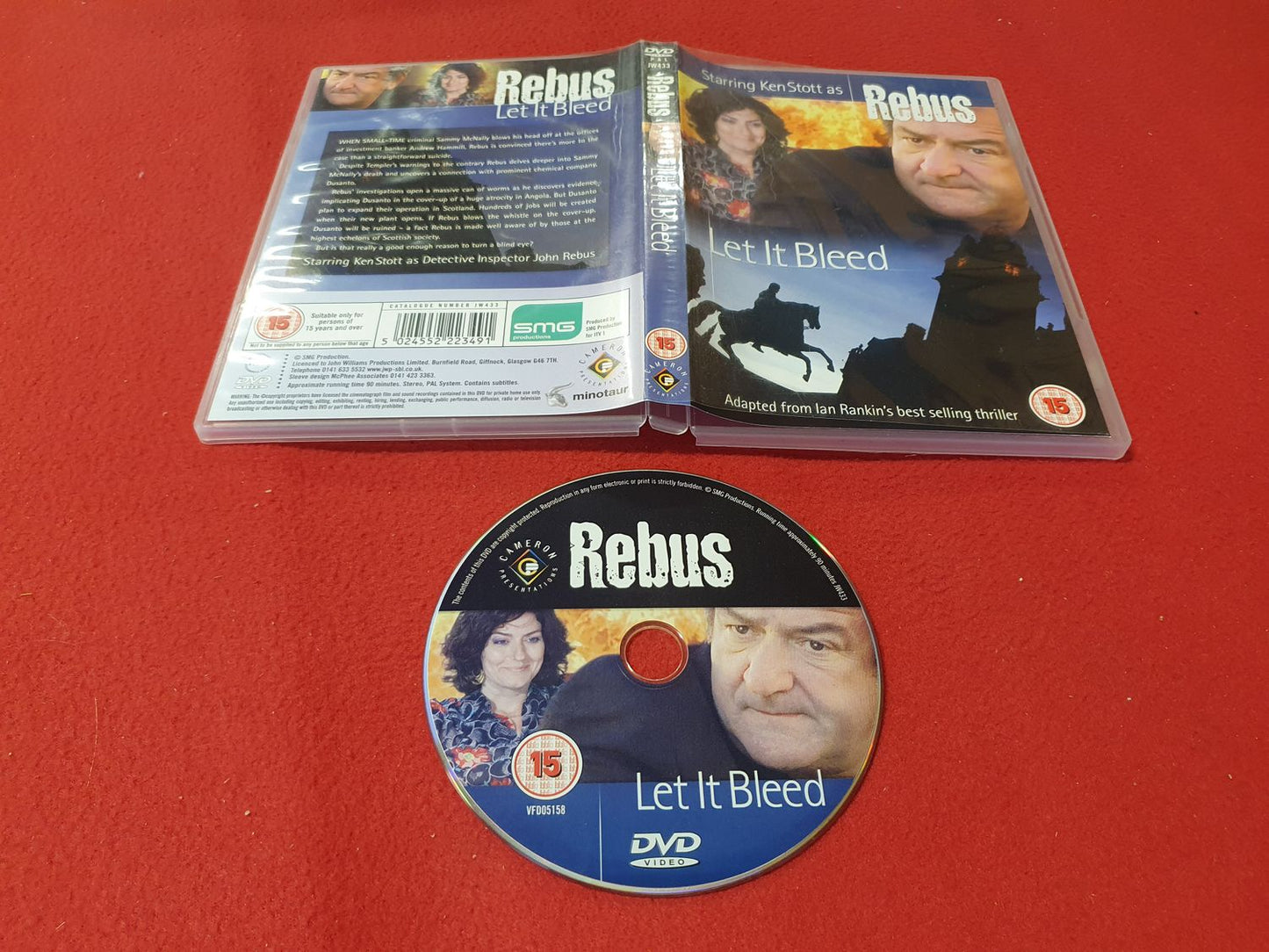 REBUS LET IT BLEED till DVD