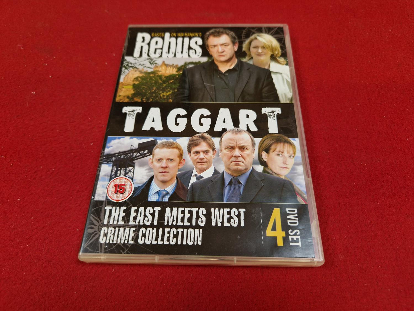 REBUS TAGGART EAST MEETS WEST CRIME COLLECTION BOX till DVD