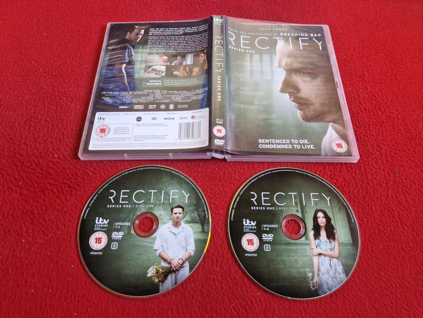 RECTIFY SERIES 1 DVD