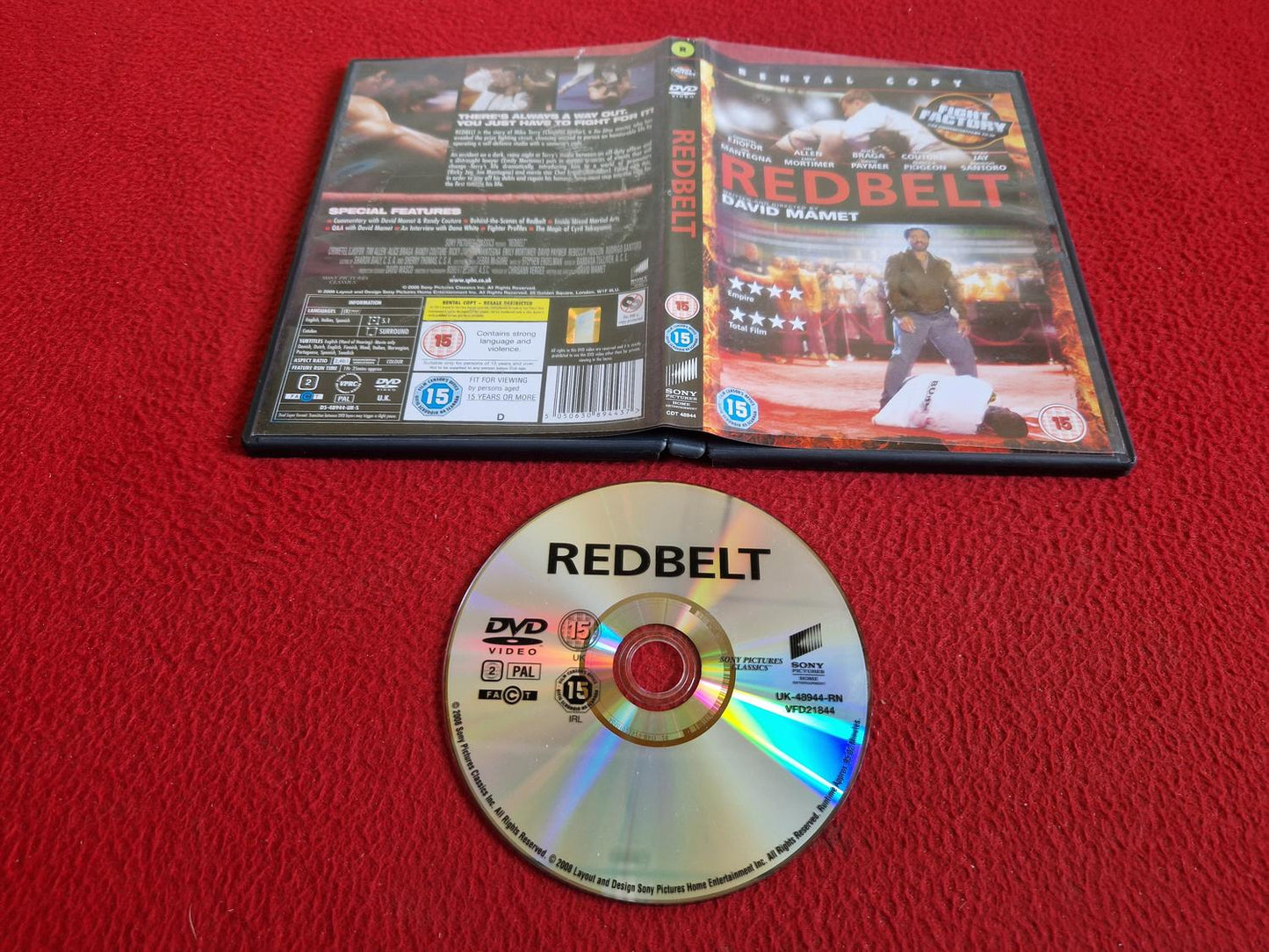 REDBELT DVD