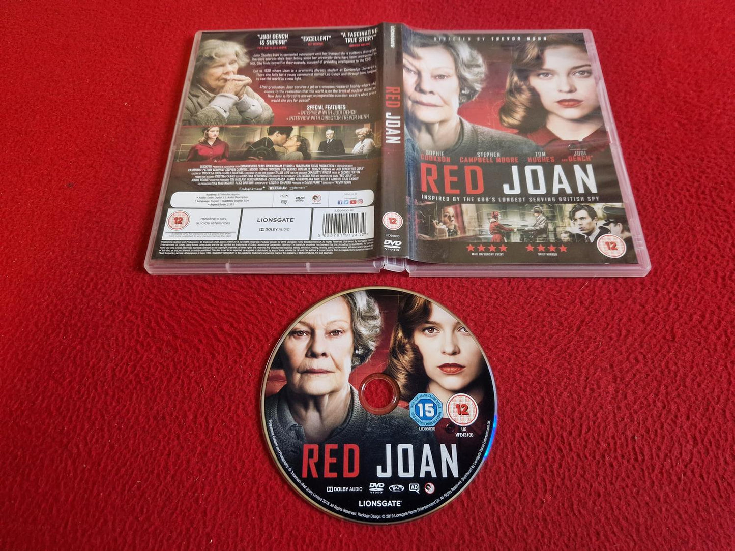 RED JOAN DVD
