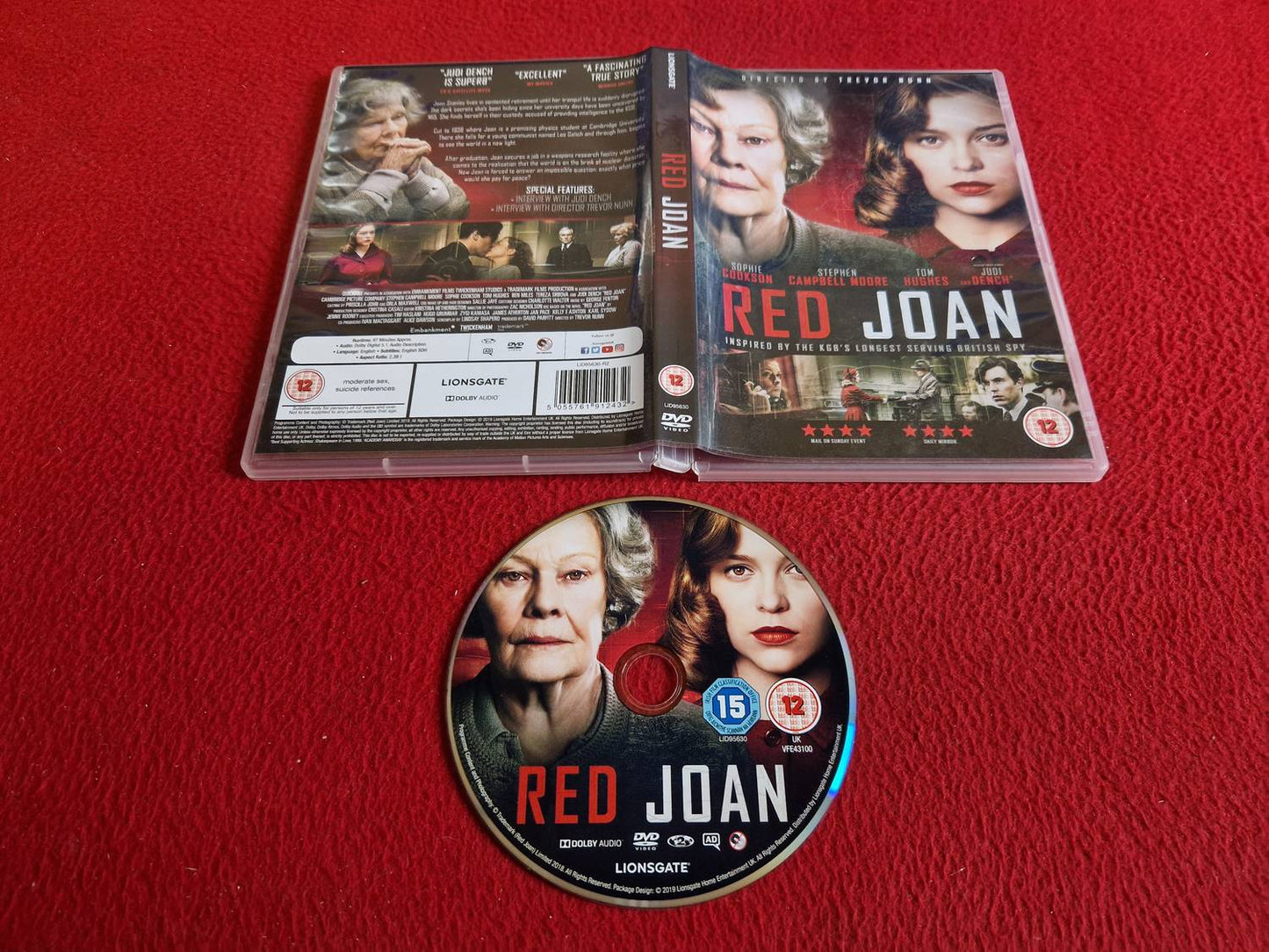 RED JOAN DVD