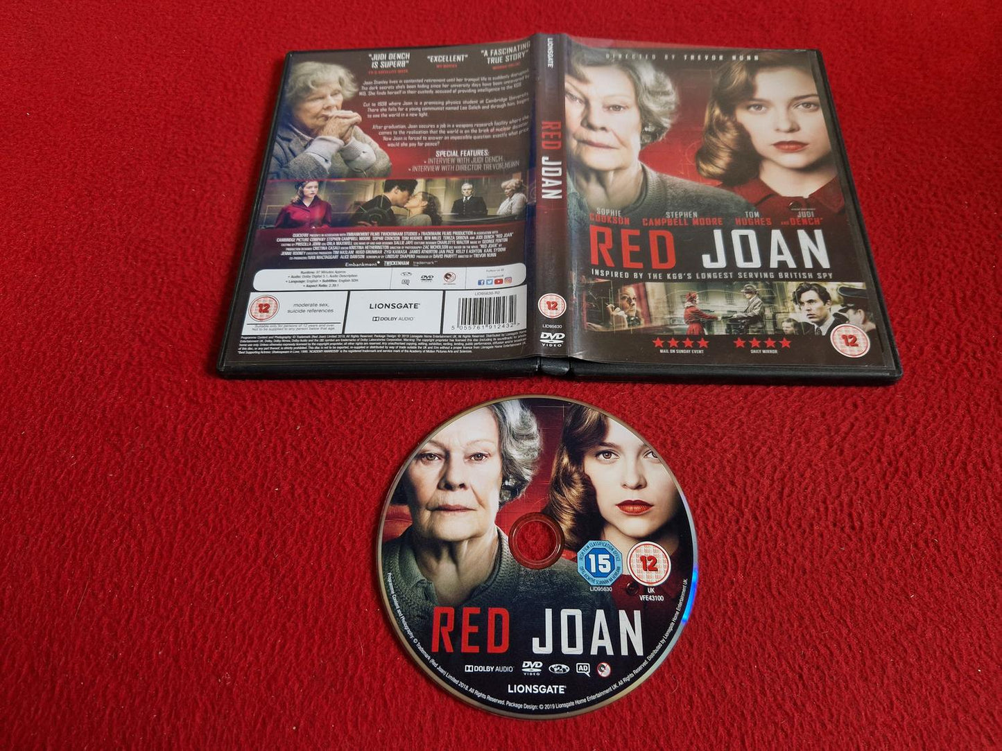 RED JOAN DVD