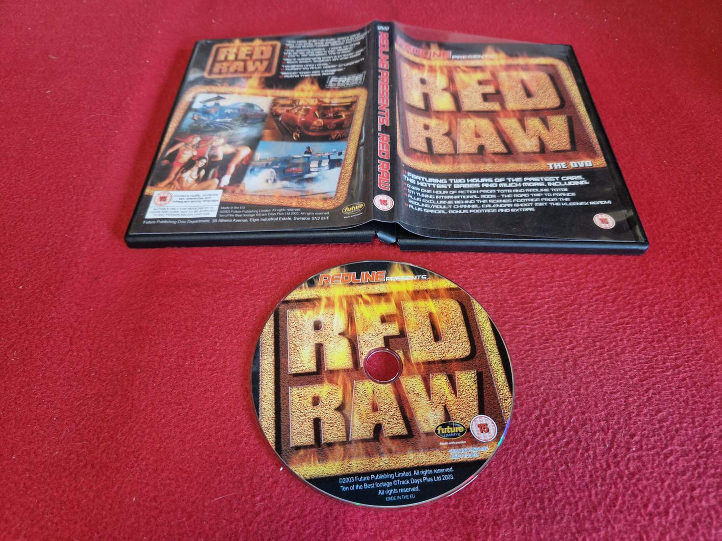 REDLINE PRESENTS... RED RAW till DVD