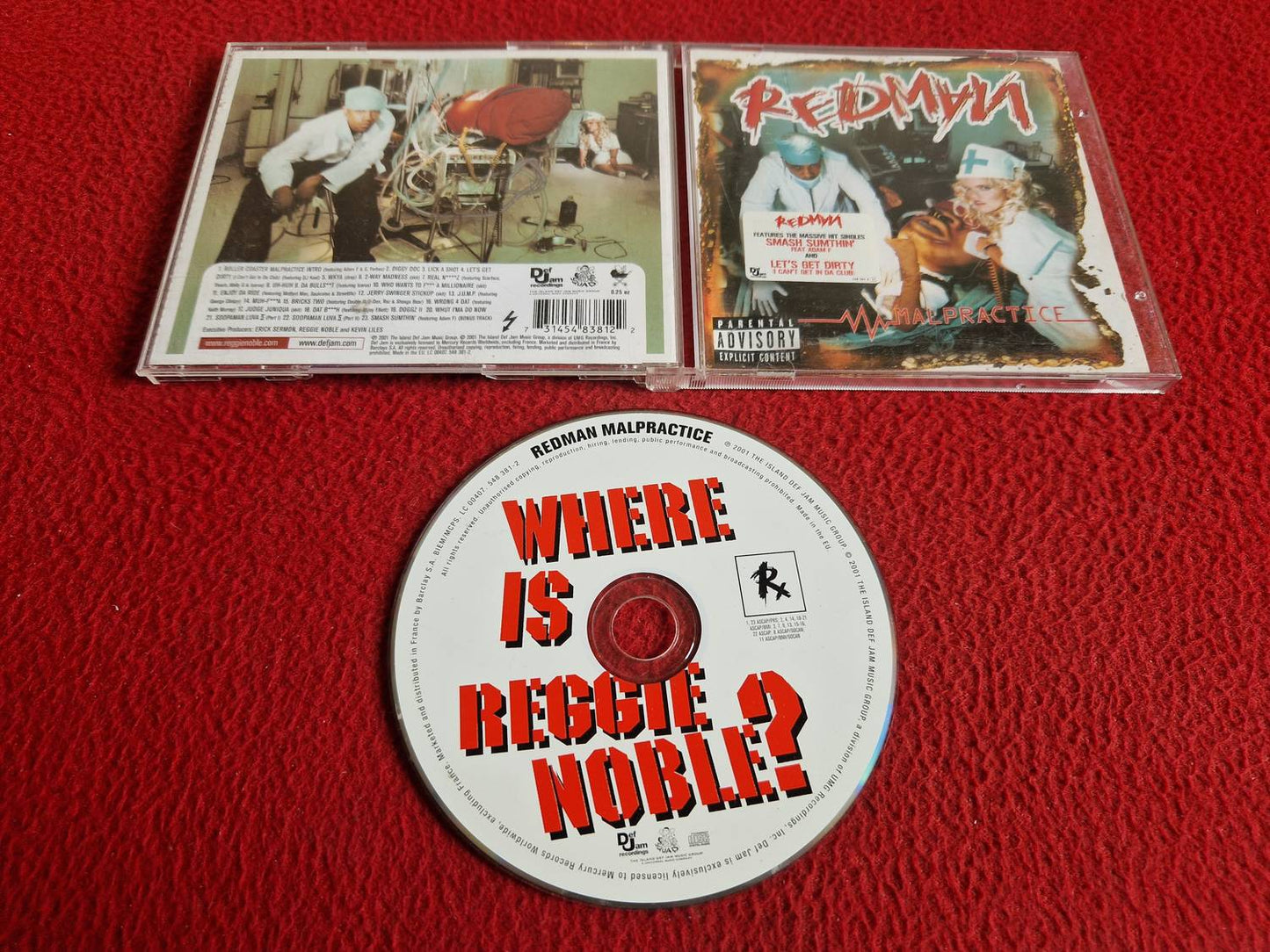 REDMAN MALPRACTICE CD