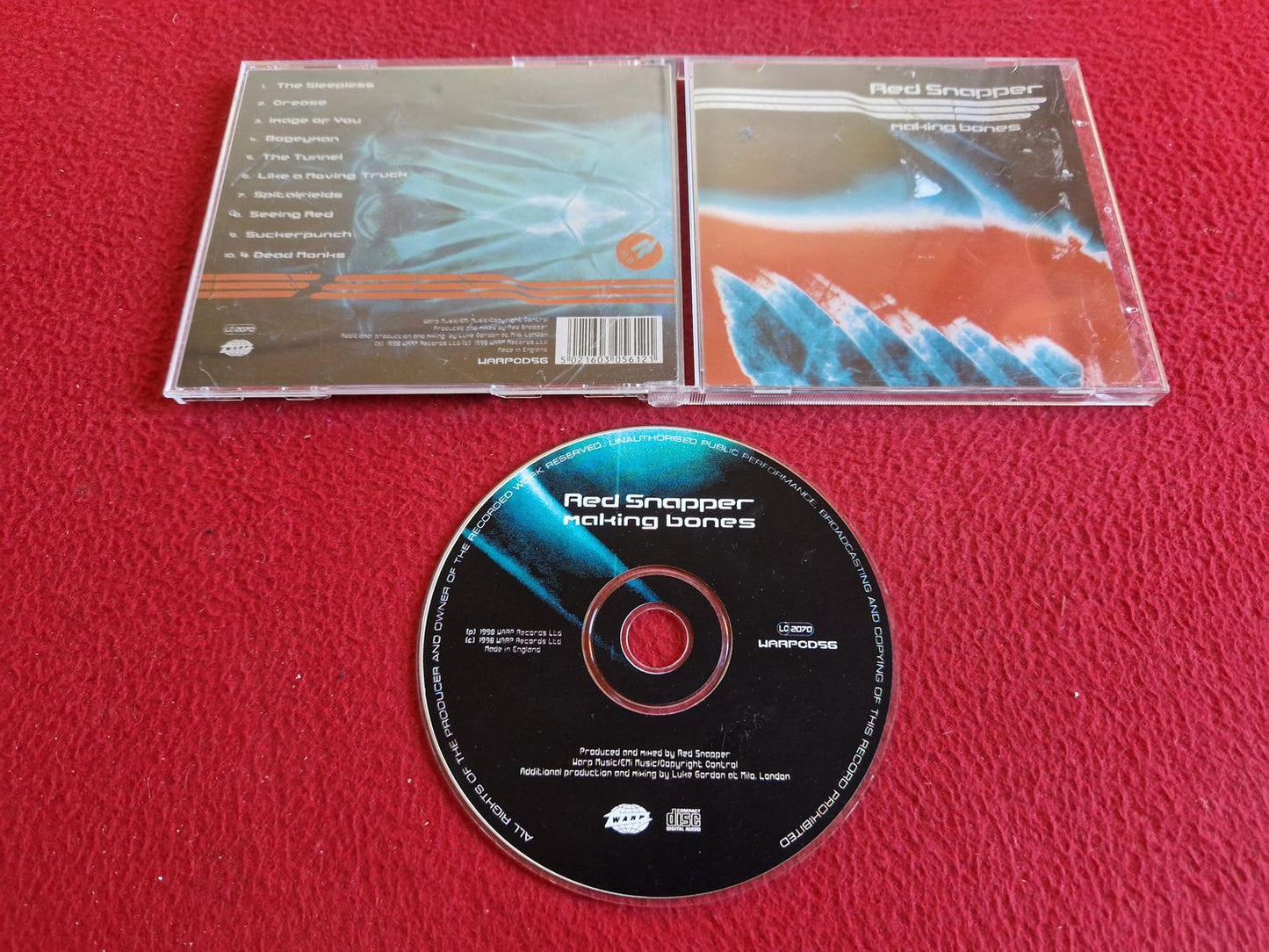RED SNAPPER MAKING BONES CD