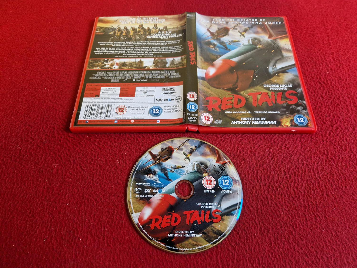 RED TAILS DVD
