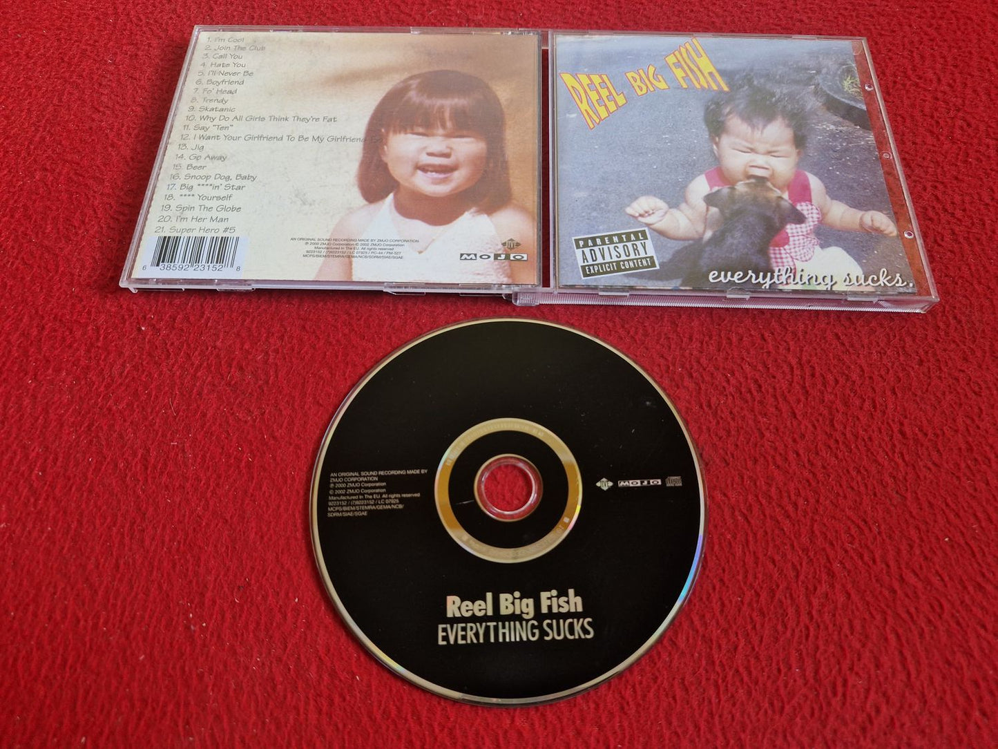 REEL BIG FISH EVERYTHING SUCKS CD