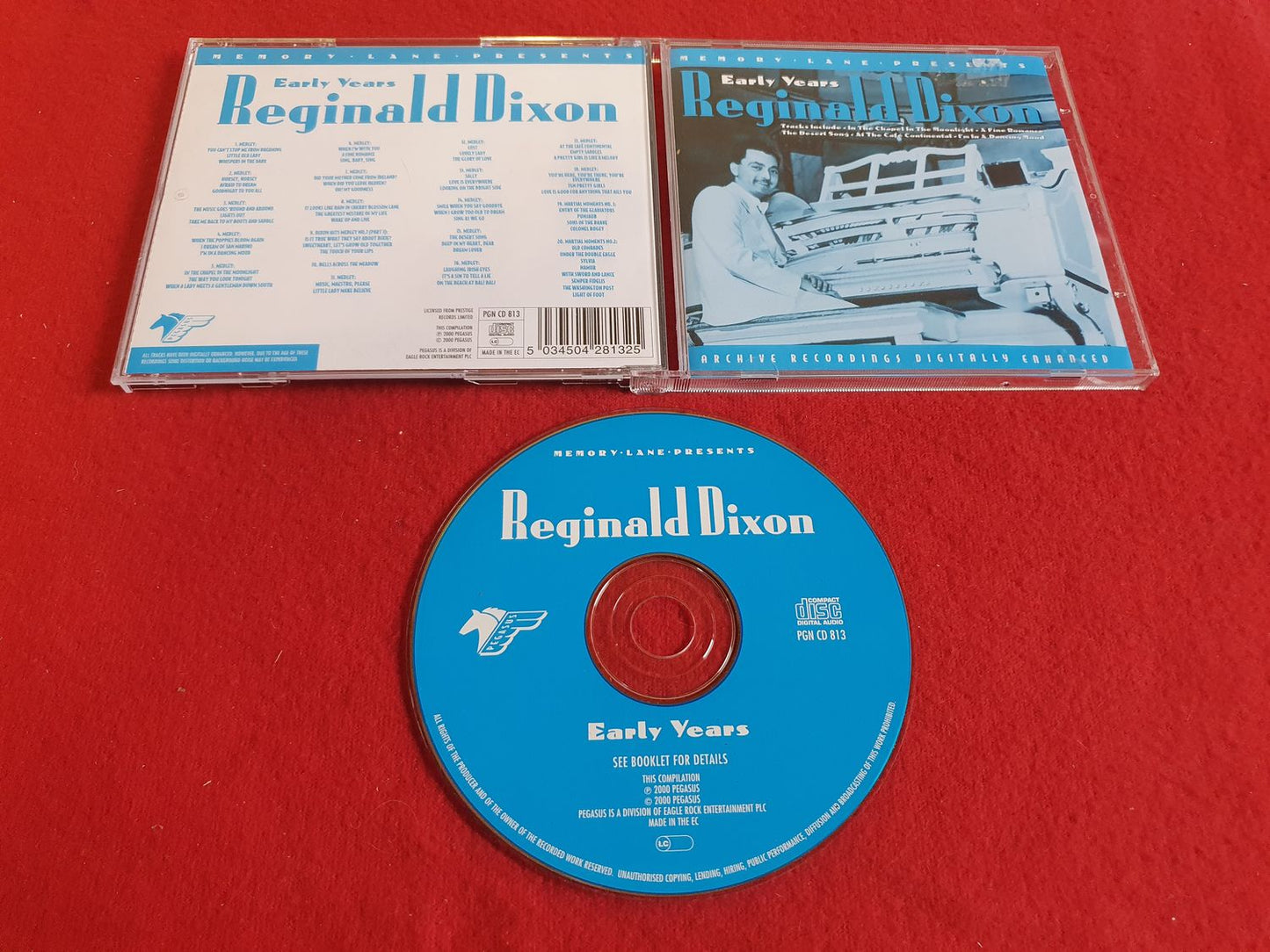 REGINALD DIXON EARLY YEARS till CD