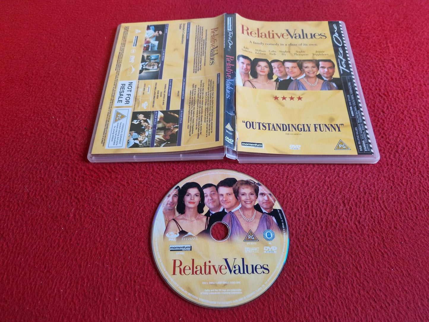 RELATIVE VALUES DVD