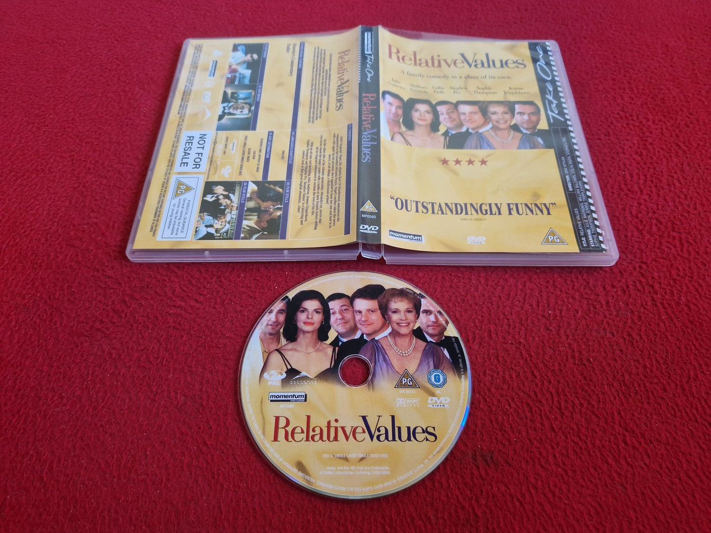 RELATIVE VALUES DVD
